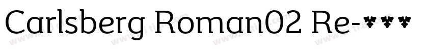 Carlsberg Roman02 Re字体转换 Carlsberg Roman02 Re字体转换